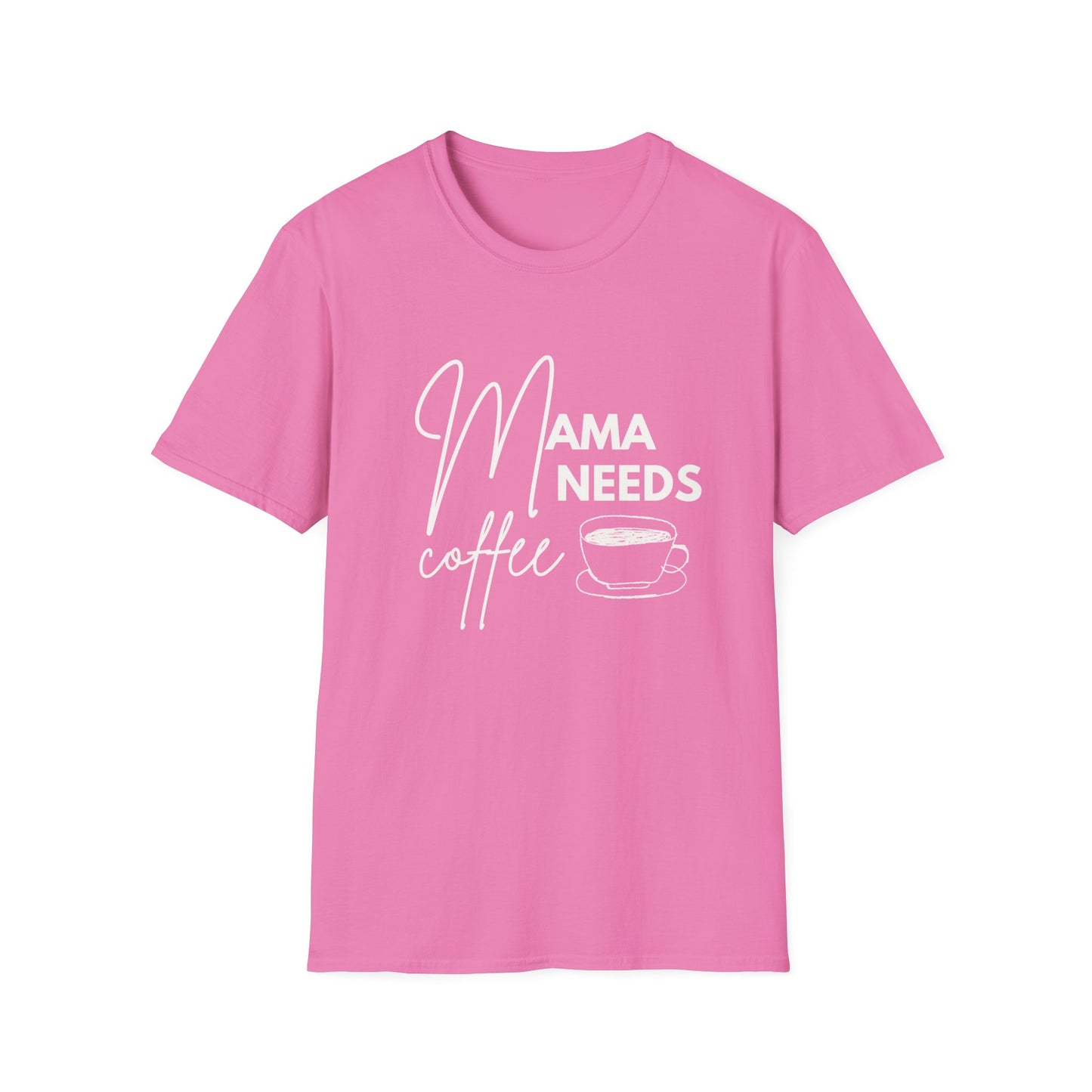 Mama Needs Coffee Tee โ Cozy, Bold & Made for Tired Moms - The Coffee Buds