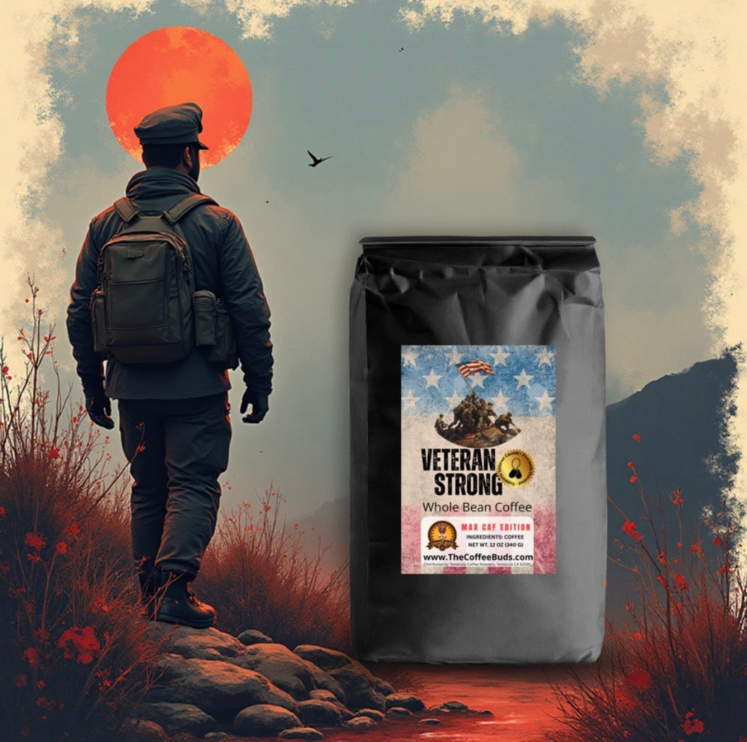Veteran Strong ~ Max Caf Blend - The Coffee Buds