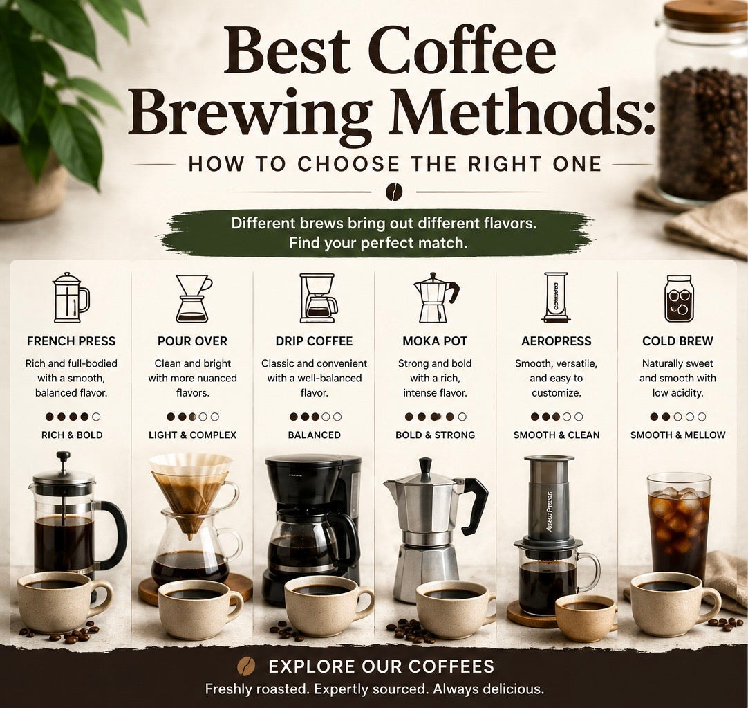 Best Coffee Brewing Methods: How to Choose the Right One