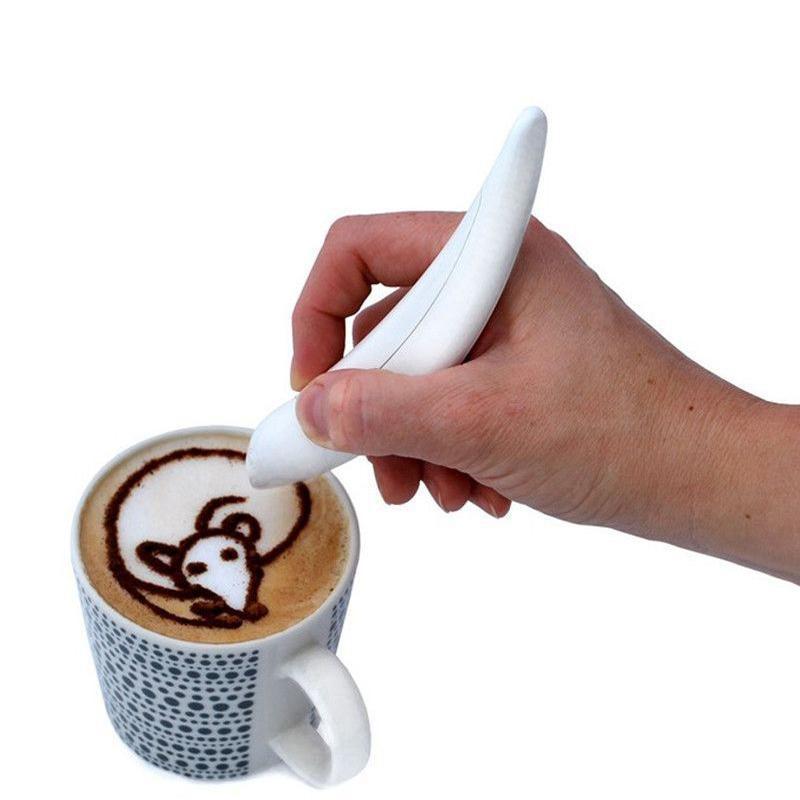 Electronic Latte Art Pen – Create, Impress & Elevate Your Coffee - The Coffee Buds