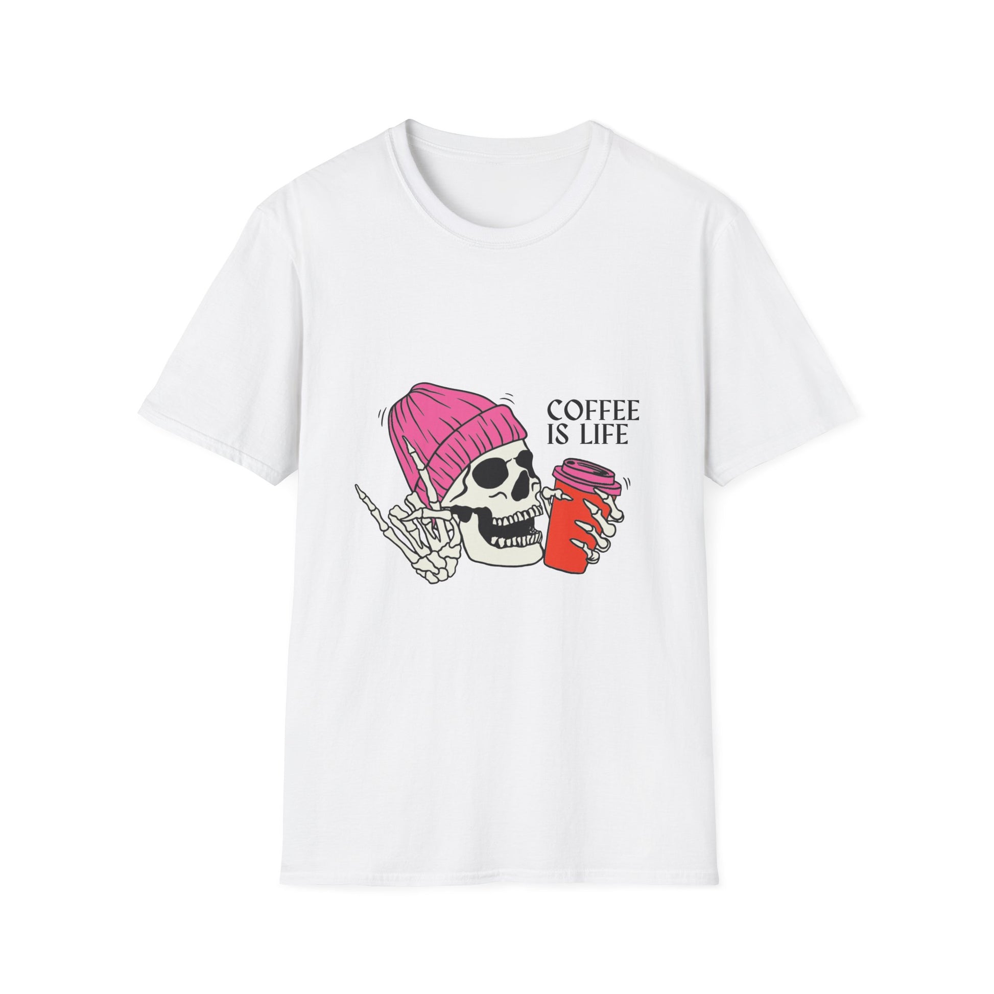 Coffee Is Life Tee – Bold, Edgy & Rocker-Approved - The Coffee Buds