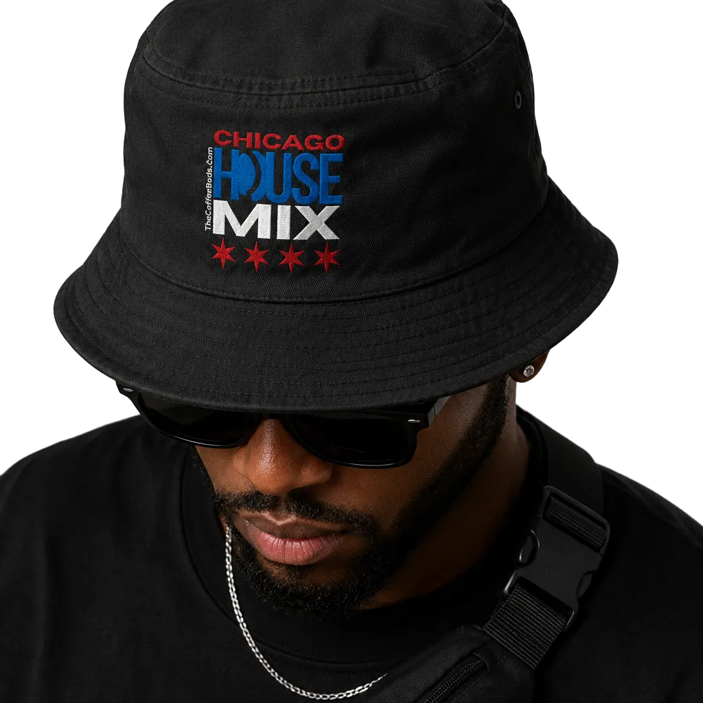 CHM Bucket Hat — BLACK - The Coffee Buds
