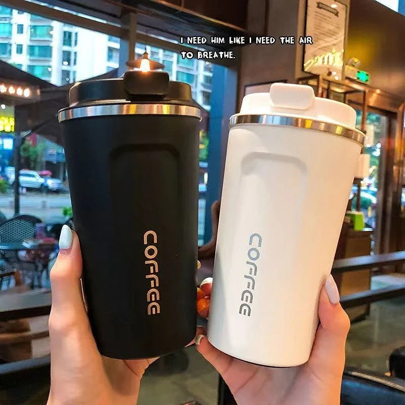 Premium Stainless Steel Coffee Cup – Sleek, Insulated &amp; Ready to Go - The Coffee Buds